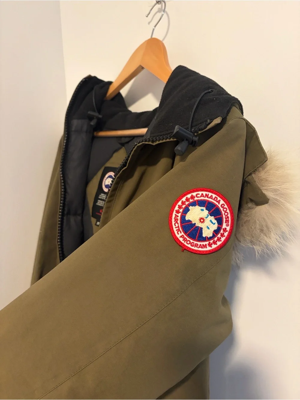 Canada Goose Olive Green Women's Puffer Parka